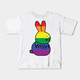 Pride Bunny Rabbit Kids T-Shirt